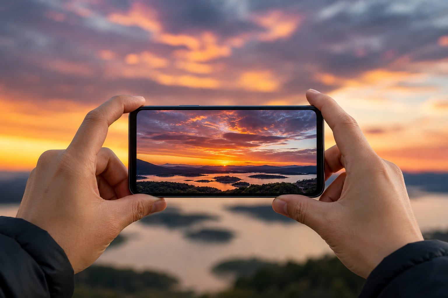 Smartphone Sunset Photography: Getting Sharp, Balanced Shots